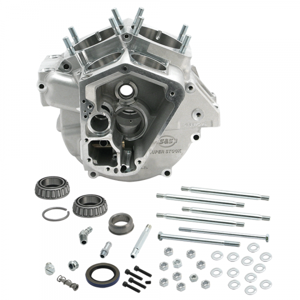 S&S KURBELGEHÄUSE FÜR LATE-SHOVEL & EVO BIG TWIN MODELLE